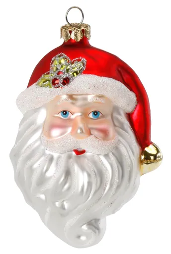 Inge-Glas Weihnachtsmannkopf